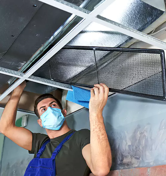 Professional Air Duct Pollen Cleaning in Mercer Island, WA